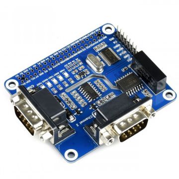 2-Channel Isolated RS232 Expansion HAT for Raspberry Pi 17498 Antratek Electronics