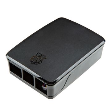 Raspberry Pi Case for Raspberry Pi 5 - Black PRT-23588 Antratek Electronics