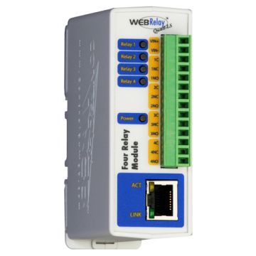 WebRelay-Quad PoE - 4 Relays Module X-WR-4R3-E Antratek Electronics