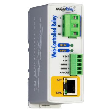 WebRelay PoE - Single Relay & Input Module X-WR-1R12-1I-E Antratek Electronics