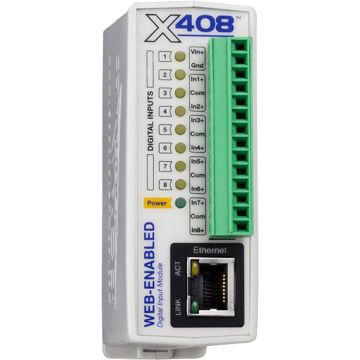 Web-Enabled Digital Input Module X-408-I Antratek Electronics