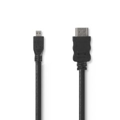 Micro HDMI to Standard HDMI Cable CVGP34700BK15 Antratek Electronics