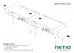 Rack Mount Kit for 2x 4C/4PS/4KS NETIO-RM2 Antratek Electronics