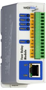 WebRelay-Quad - 4 Relays Module X-WR-4R3-I Antratek Electronics