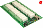 Programmable Ethernet Module with 24 Relays, 8 I/O, RS485 and with 24 Snubbers dS2824S Antratek Electronics