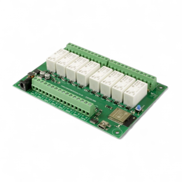 WiFi ESP32 Module with 8 Relays & 8 Inputs ESP32LR88 Antratek Electronics