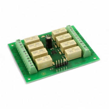 8 Channel Relay Module Serial/I2C RLY08 Antratek Electronics