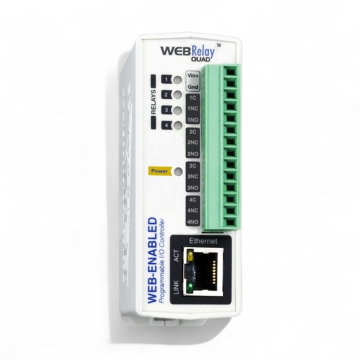 WebRelay-Quad PoE | 4 Web-Controlled Relays (New version) X-WR-444-E Antratek Electronics